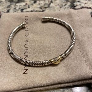 David Yurman X Bracelet 4mm